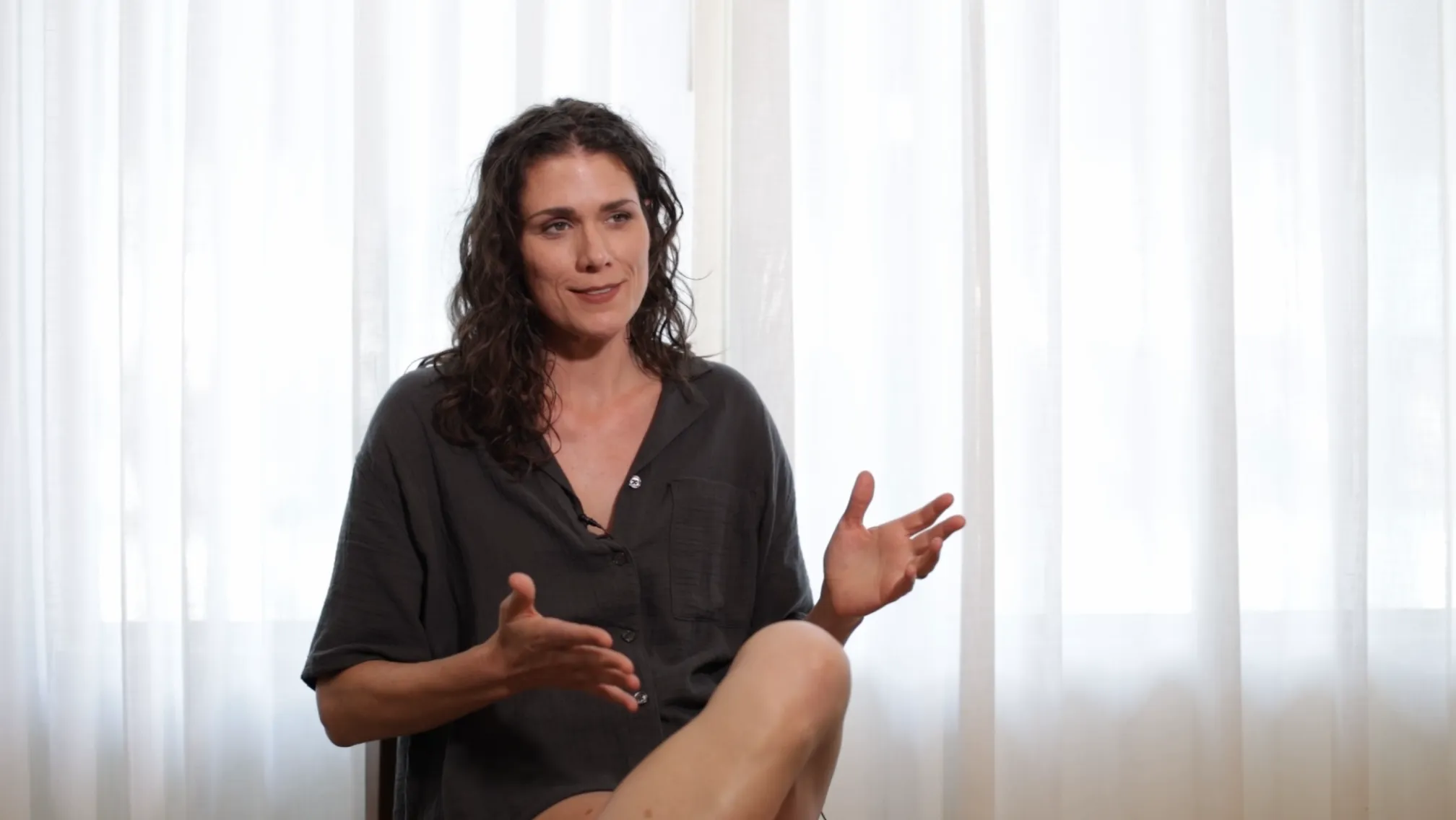 An artisan team member explaining their experience working with the company.